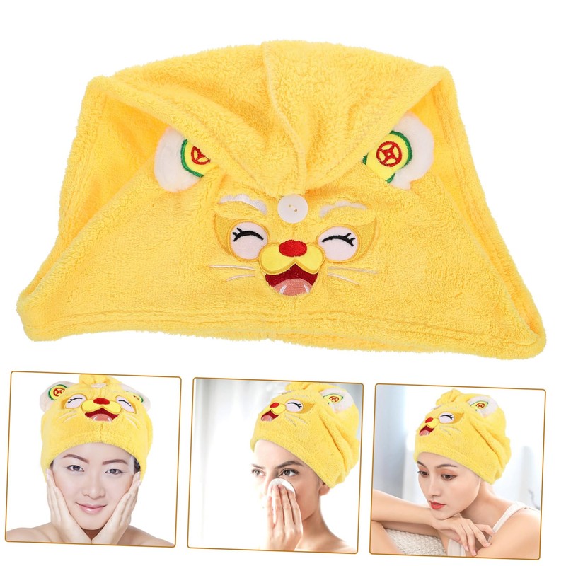 Baluue Hair Drying Towel Wrap for Women Quick Absorbent Microfiber