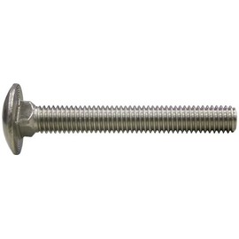 DIN603 Carriage Bolts M5 x 25 Stainless Steel V2A Pack of 100