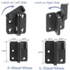 Litensh Door Latch Stainless Steel Bolt Bolt Sliding Bolt Lock