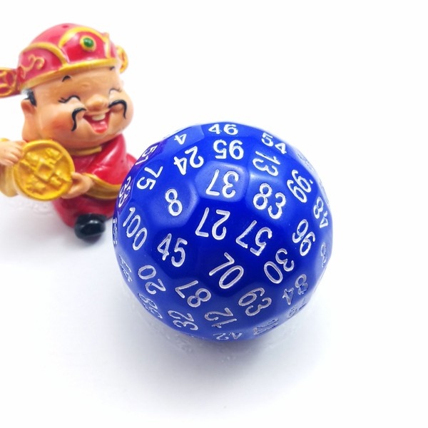 Bescon Polyhedral Dice 100 Sides Dice, D100 die, 100 Sided