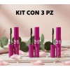 Máscara De Pestañas Ésika 3 Pz Mega Full Volumen Waterproof