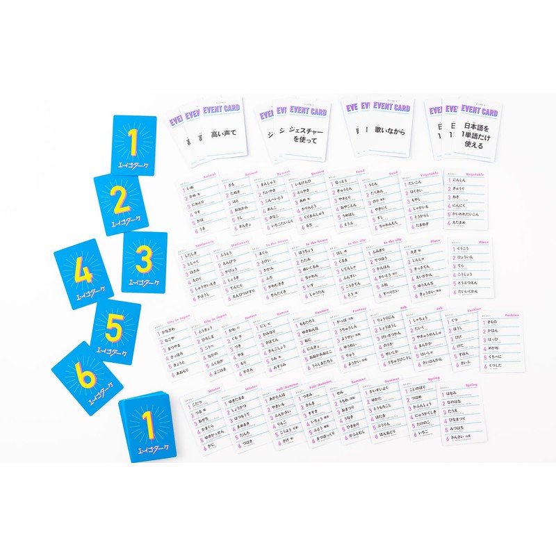 Gentosha 479192 Eigo Dake Card Game