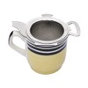 HealthAndYoga™ Stainless Steel Tea Strainer with a Utility Cup -