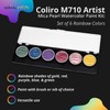 Coliro Artist Mica Watercolour M710 Set Rainbow by Finetec