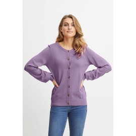 fransa - FRBLUME CAR 5 - Women's Cardigan with Buttons - 20611796, Purple Haze (183718)