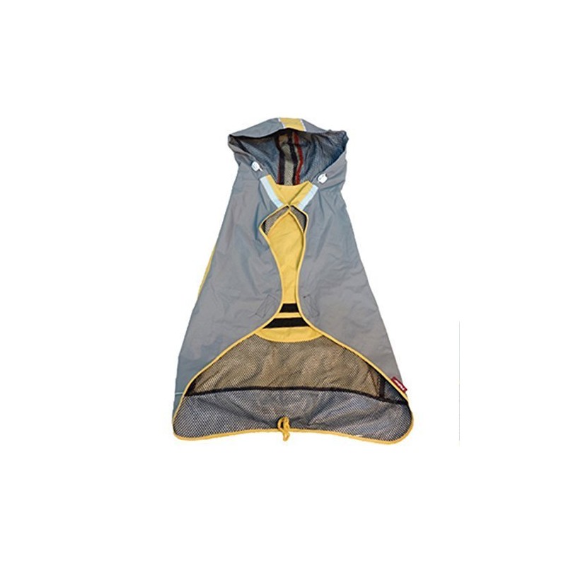 Umora Dog Ventilated and Hooded Raincoat - Rain Gear for