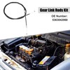 X AUTOHAUX Front Hood Latch Release Cable for Toyota RAV4
