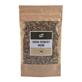 Lowhill Valley Herb Robert Herbal Tea - Natural Wellness Infusion – Handpicked – No Additives or Preservatives – Responsibly Sourced – 100% Pure Herb – for Wellness – 30g