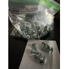 Unbranded 100 License Plate Bolts Screws