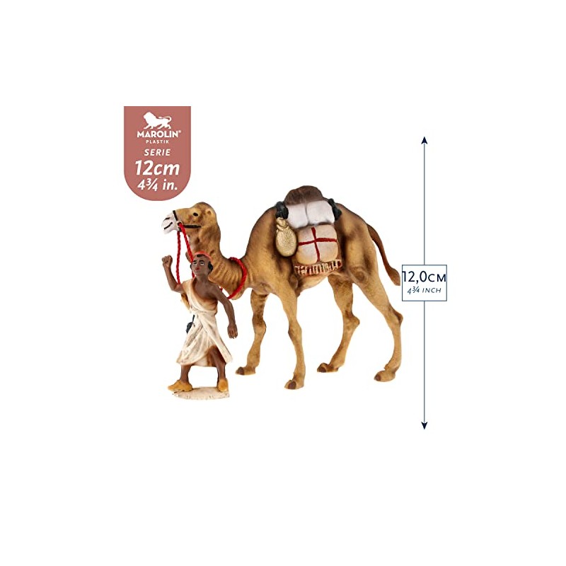 MAROLIN Camel with luggage and driver (plastic material), to 4.75