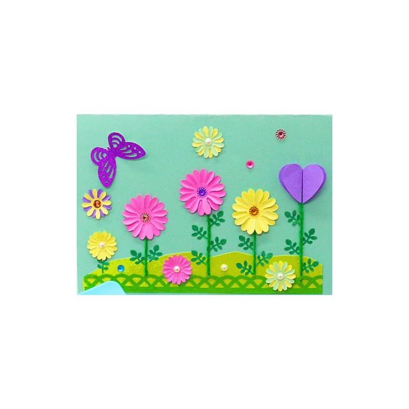 Kawendite Crafts Punch Set 5/8-Inch Leaf Paper Punches 1 Inch