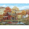 White Mountain Puzzles Friends in Autumn - 1000 Piece Jigsaw