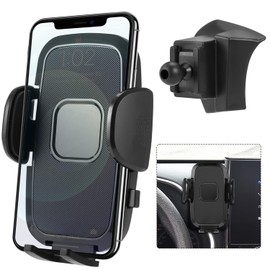 szyuchen Car Cell Phone Holder Mount for Toyota Highlander 2022-2024 Crown 2022-2024 Accessories, Dashboard Bracket Compatible with 4.0"-7.0" Cell Phones
