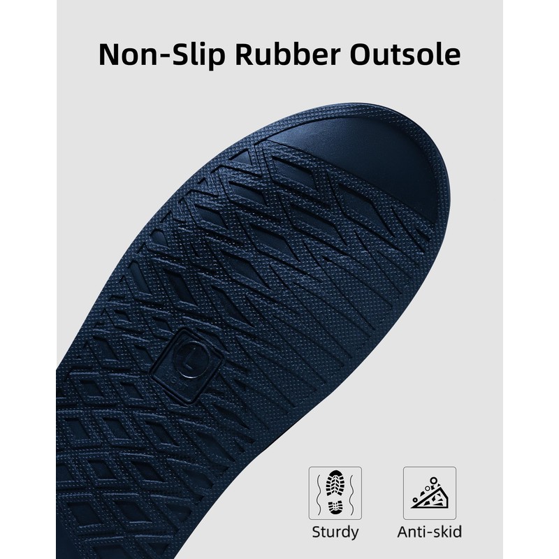 RINJOY Waterproof Shoe Covers with Reflector for Men and Women