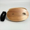 glow-from-within Crown Bento Box Wood Grain 400ml Design Tie –