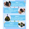 Easter Scratch Art Egg Decorations Papers 30 Pcs - Easter
