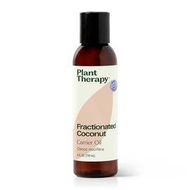 Plant Therapy Fractionated Coconut Oil for Skin, Hair, Body, Diluted Essential Oils, 100% Pure, Natural Moisturizer, Massage & Aromatherapy Liquid Carrier Oil 4 oz