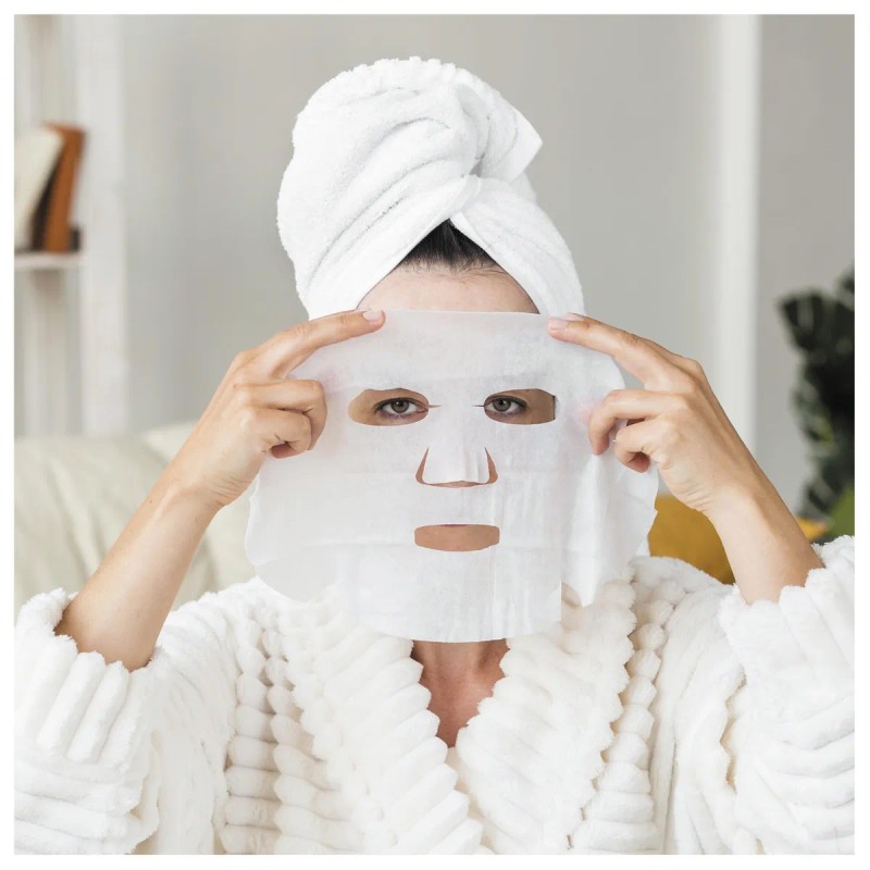 Mix 100 Mascarillas De Tela Hidratantes Faciales Variedad Mixta