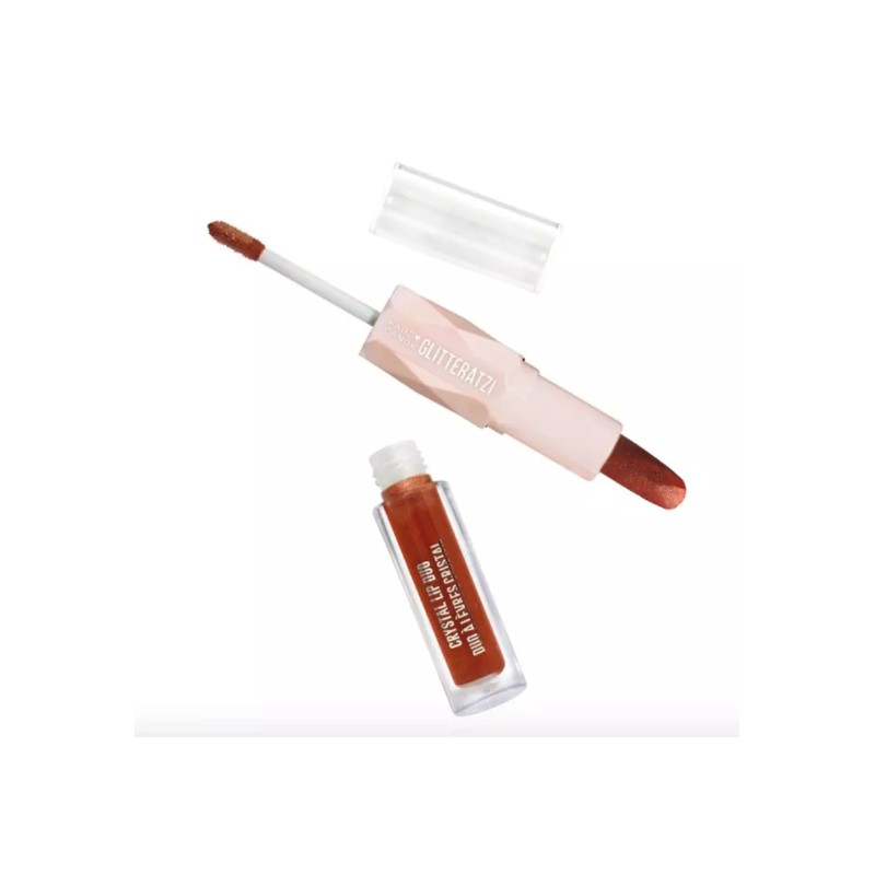 Hard Candy GLITTERATZI CRYSTAL LIP DUO ~ Copper Crystals Sealed!