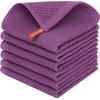 LEIAOLY 100% Cotton Waffle Weave Kitchen Dish Cloths, Ultra Soft