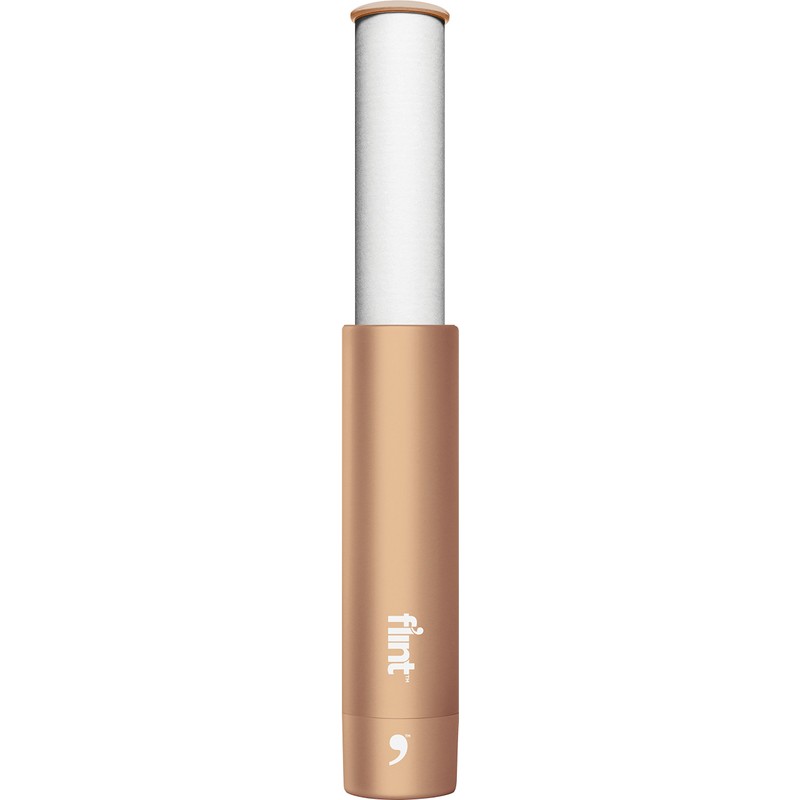 Flint Lint Roller Metallic 3.3 x 13.5 cm Copper
