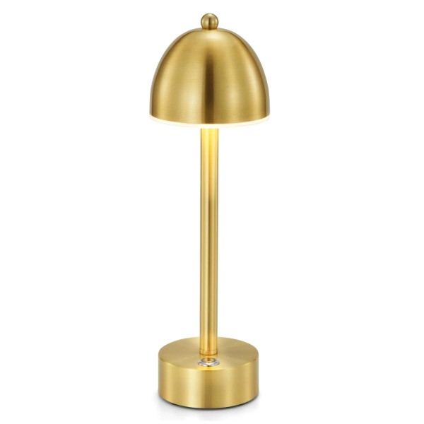 Umexus Small Cordless Lamp Mushroom, 5200mAh Rechargeable Battery Operated Lights