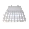 On1shelf Transparent Thick Hard Plastic Adjustable Compartment Slot Plastic Craft