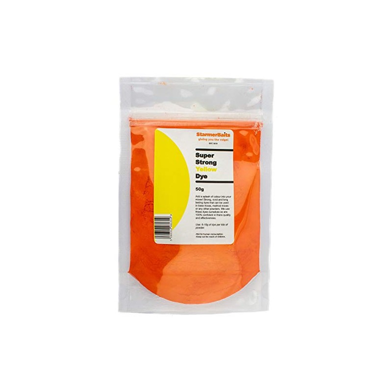 starmerbaits Dye: Yellow | Size: 100g