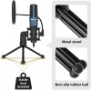 Tonor USB Microphone Computer Cardioid Condenser PC Gaming Mic Tripod