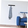 WHAMVOX Wall Mounted Tie Rack with Hooks Space Saving Hanging