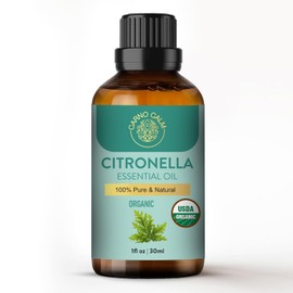 Carno Calm Citronella ätherisches Öl 30 ml | für Diffusor | Für Körper | Für die Haut | 100% rein natürlich | Wasserdampfdestilliert | Therapeutischer Grad 1 fl oz