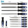 Preciva 18PCS File Set, 18 in1 High Carbon Steel Multipurpose