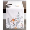 Maison d'Hermine Thanksgiving / Christmas Table Runner, 100% Cotton, 50