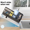 Sink Caddy, Sponge Holder for Kitchen Sink with High Brush