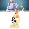 Microscope Toy Educational Biological Laboratory Tool Microscope Toy for Children