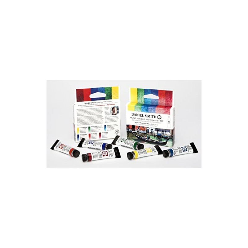 daniel smith Master Artist Extra Fine Watercolour Paint, 6 Pack,