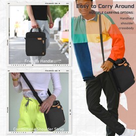 13.3-14 Inch Laptop Sleeve Bag, Padded Carrying Case for MacBook Pro M3/M2 14" /13", MacBook Air 13.6" M3/M2 2024/2022, Surface Pro AI PC/9/8 13",Protective Bag with Accessory Pocket