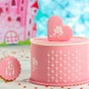 Decora Plastic Heart Cookie Cutter Diameter 8 cm