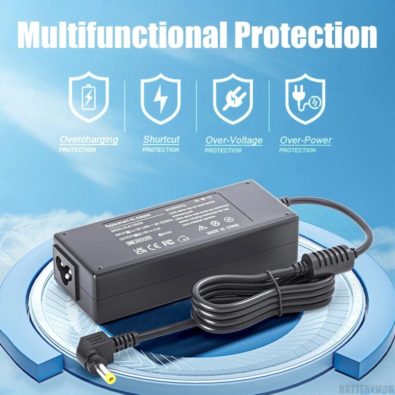 For Panasonic 72W AC Adapter Power Charger for Panasonic Toughbook