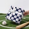 RUSPEPA Baseball Wrapping Paper Roll for Boys, Mini Roll, Classic