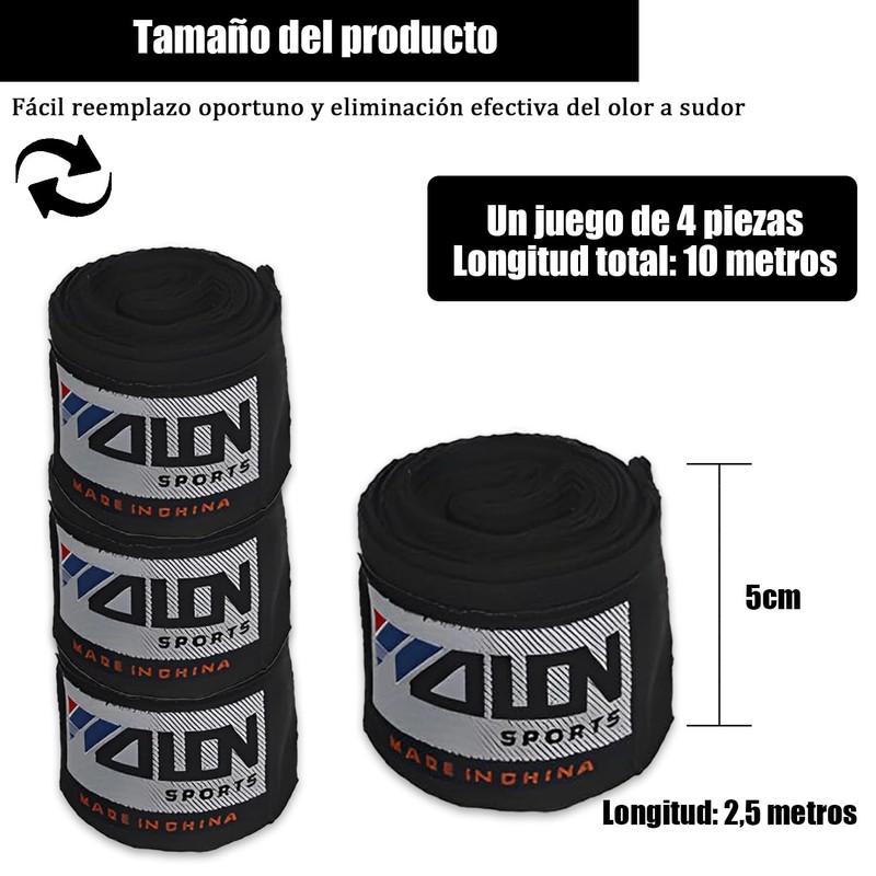 Vendas para Boxeo, Vendas Elásticas de Boxeo, Ringside Vendas para