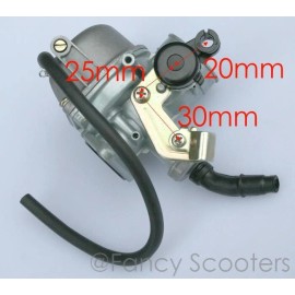 FANCY SCOOTERS Kayo Fox 70, ATV HIGH PERFORMANCE Carburetor With Cable Choke