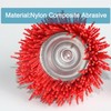 10 Pack Nylon Filament Abrasive Wire Brush Wheel & Cup