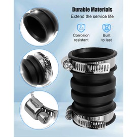 Dishwasher Hose Kit Replace W11419334 Fit for Some Jenn Air Kenmore Kitchen Aid Maytag Whirlpool Dishwashers