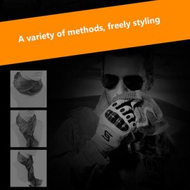 Tactical Bandanas, Woodland Camo Scarf, Desert Outdoor Sports, Tactical Military Neck Gaiter, Mesh Net, Military Sniper Veil Scarf, Camouflage Scarf, Hunting and