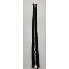 Carhartt QTY 1 - Carhartt Zipper Brass Black 24.5" Replacement Zipper New
