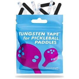 Pickleball Paddle Tungsten Weights 10 Pack, 3g Adhesive Tape Strips for Balance Setup and Edge Placement