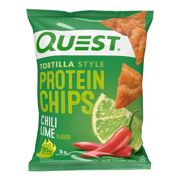 Quest Nutrition Quest Nutrition Chili Lime Tortilla Style Protein Chips,