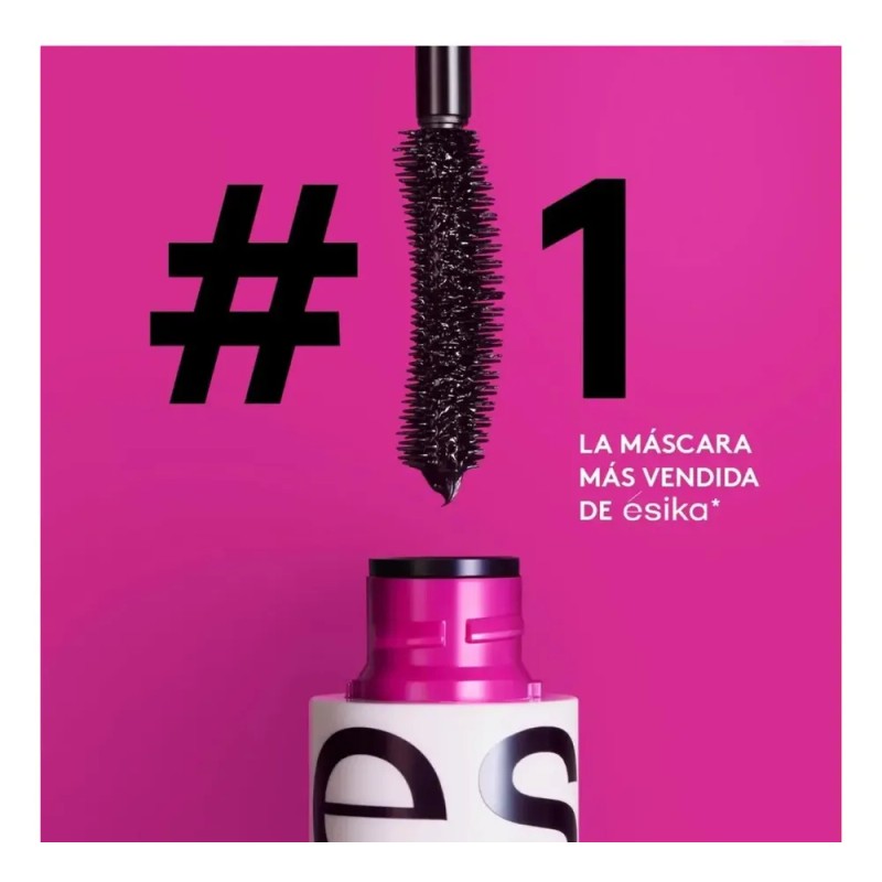 Mascara De Pestañas Mega Full Size Ésika Apa Rimel 8g