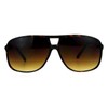 SA106 Oversize Large Thin Plastic Racer Mens Sport Sunglasses Tortoise
